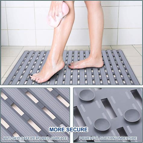 shower mats non slip anti mould for elderly.